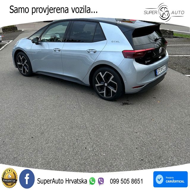 Volkswagen ID.3 Pro 62 kWh (204 KS) LED+GR SJED+ACC