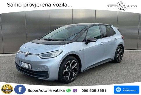 Volkswagen ID.3 Pro 62 kWh (204 KS) LED+GR SJED+ACC
