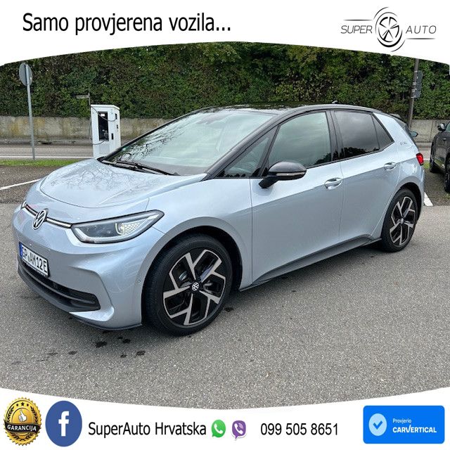 Volkswagen ID.3 Pro 62 kWh (204 KS) LED+GR SJED+ACC
