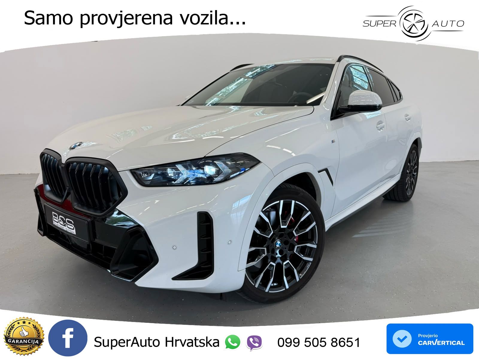 BMW X6 30d (298 KS) xDrive Steptronic M Sport LED+GR SJED+ACC