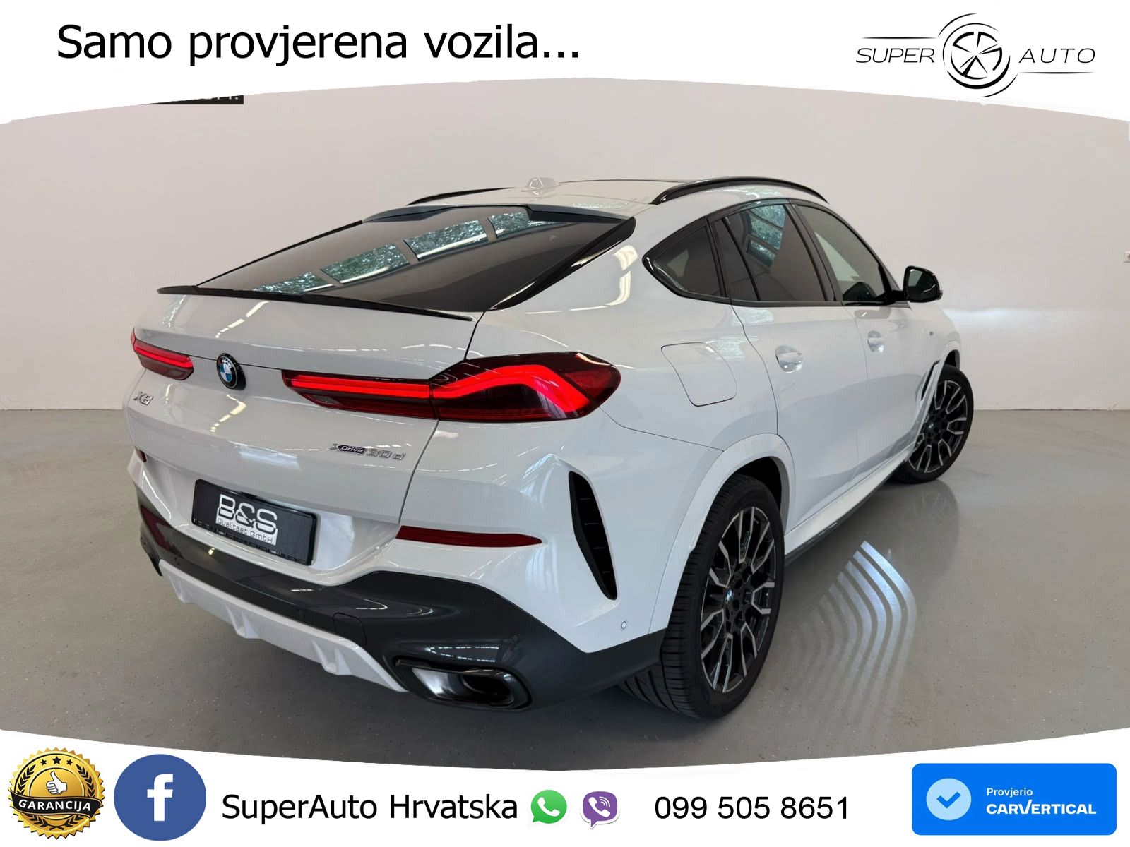 BMW X6 30d (298 KS) xDrive Steptronic M Sport LED+GR SJED+ACC