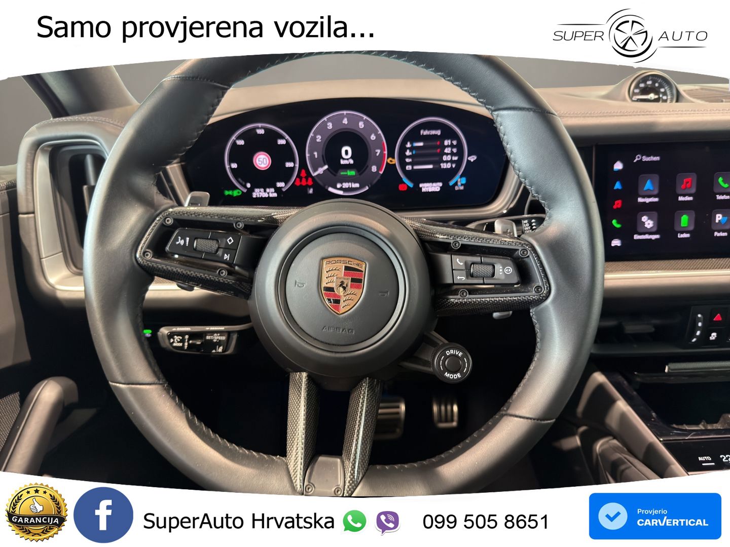 Porsche Cayenne Coupe S 3.0 V6 (519 KS) E-Hybrid Tiptronic S