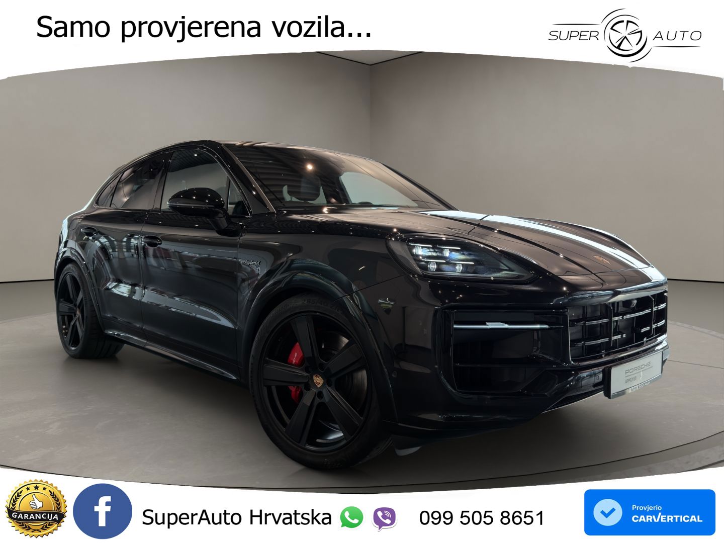 Porsche Cayenne Coupe S 3.0 V6 (519 KS) E-Hybrid Tiptronic S