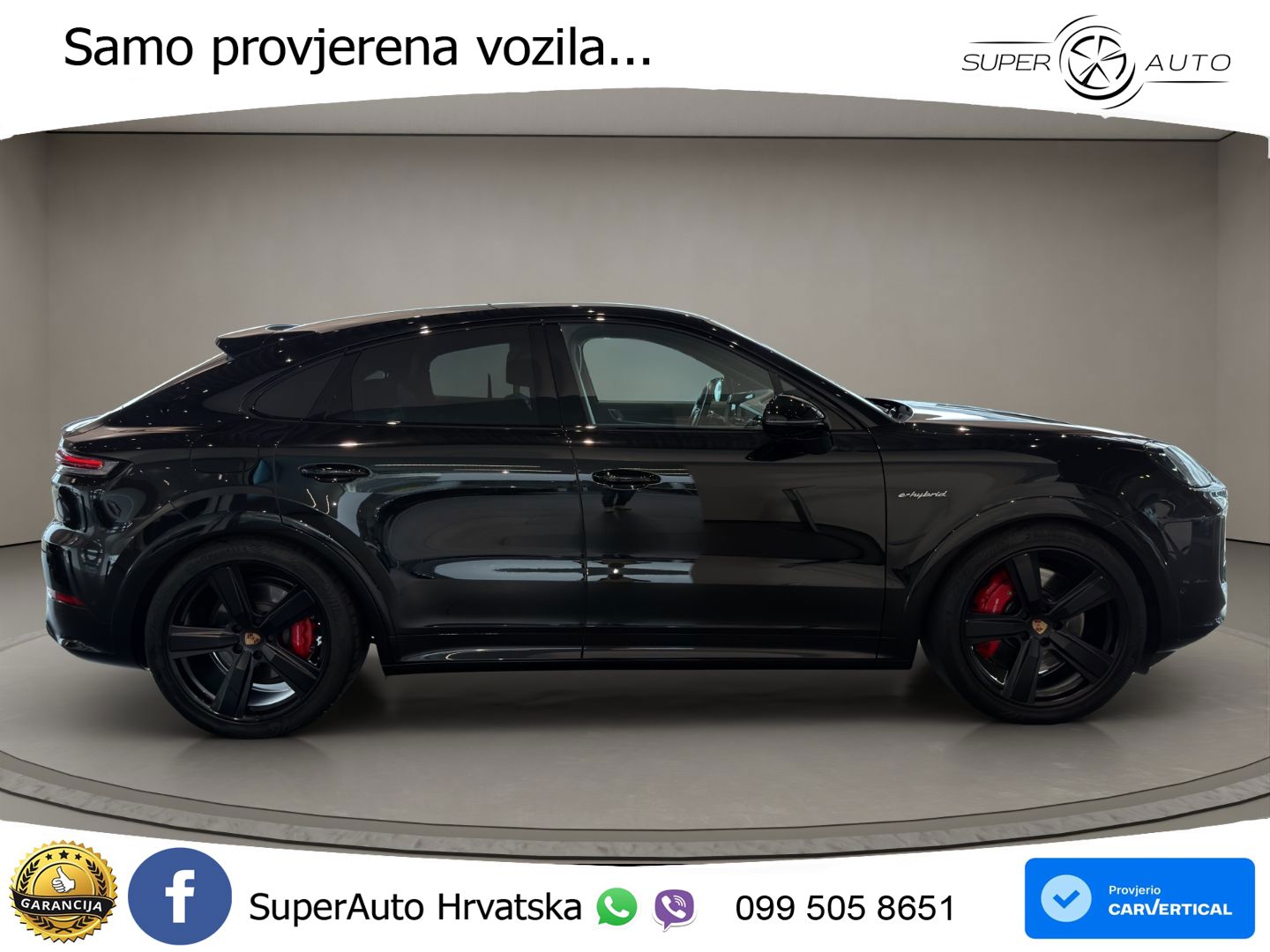 Porsche Cayenne Coupe S 3.0 V6 (519 KS) E-Hybrid Tiptronic S