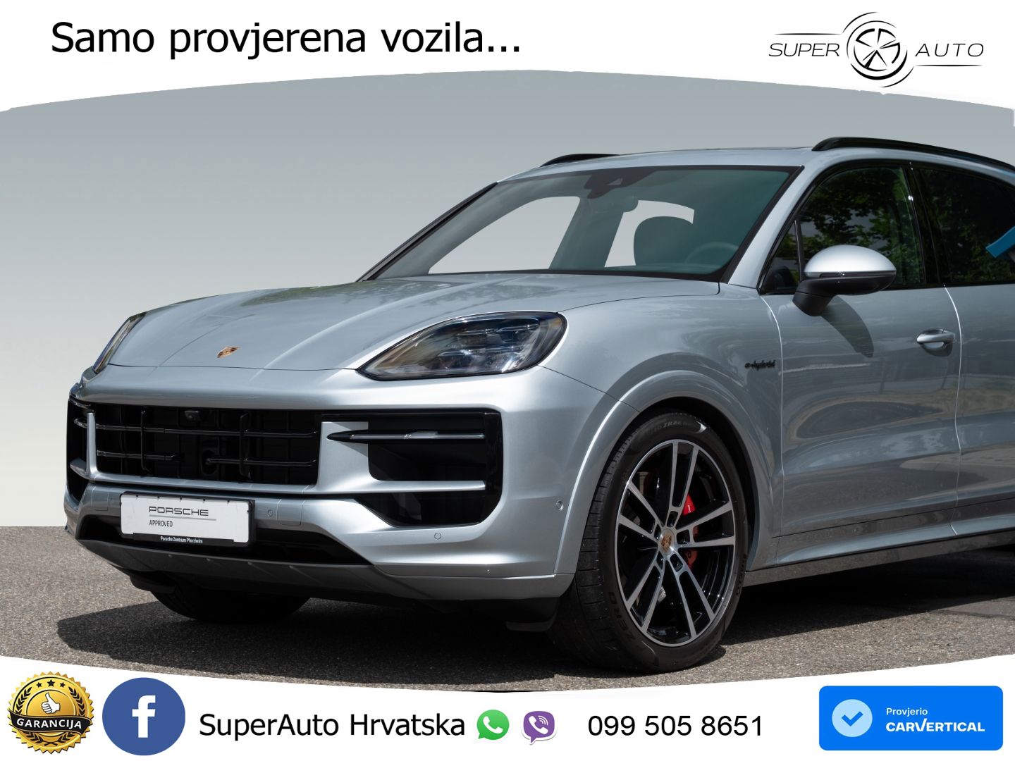 Porsche Cayenne S 3.0 V6 (519 KS) E-Hybrid Tiptronic S