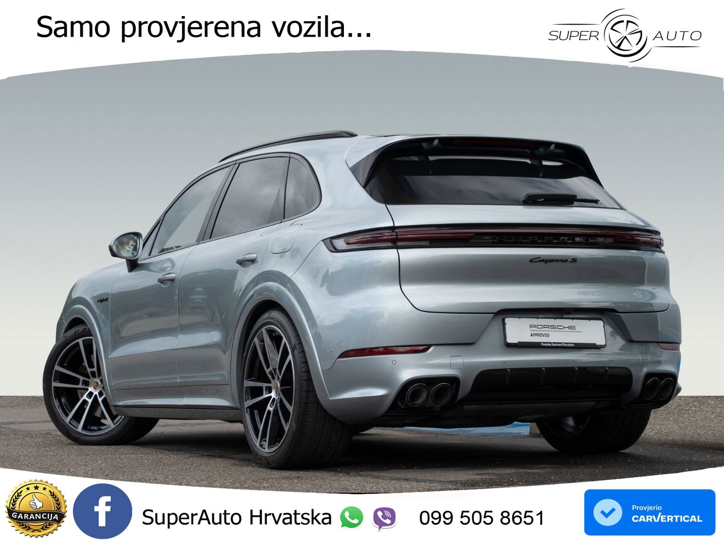 Porsche Cayenne S 3.0 V6 (519 KS) E-Hybrid Tiptronic S