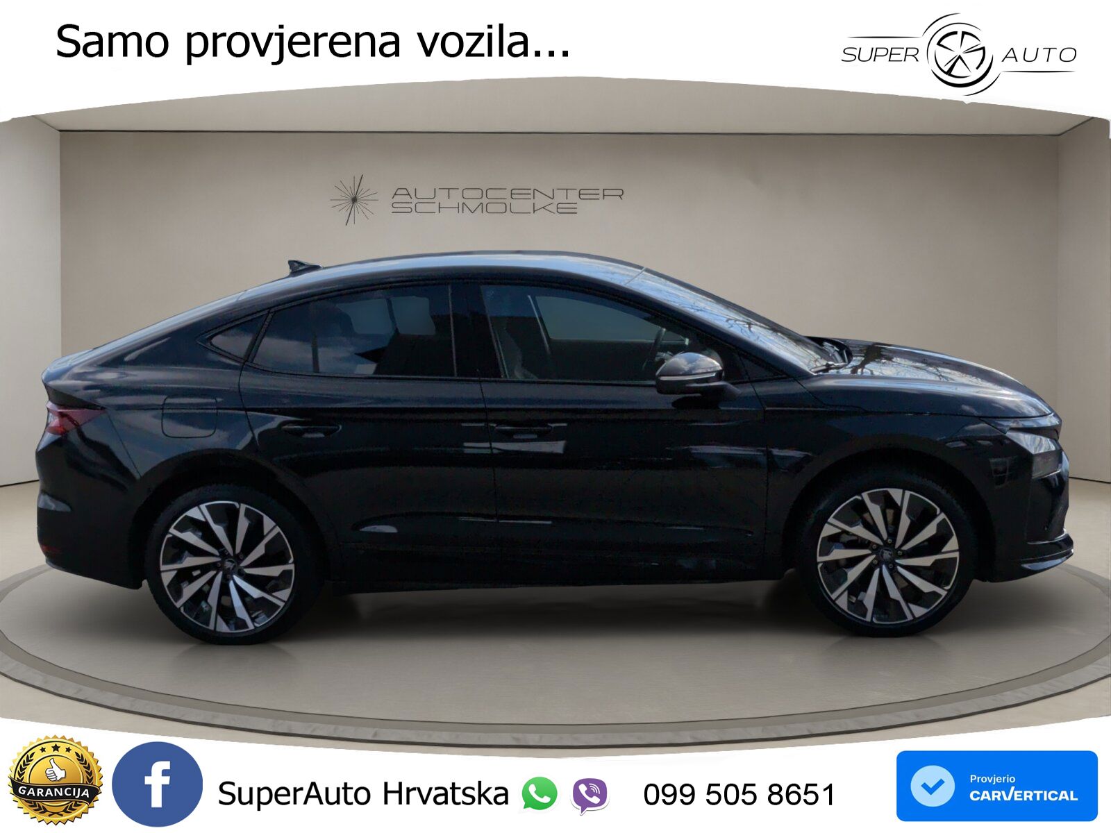 Škoda Enyaq Coupe iV 85 82 kWh (286 KS) SportLine LED+GR SJED+ACC