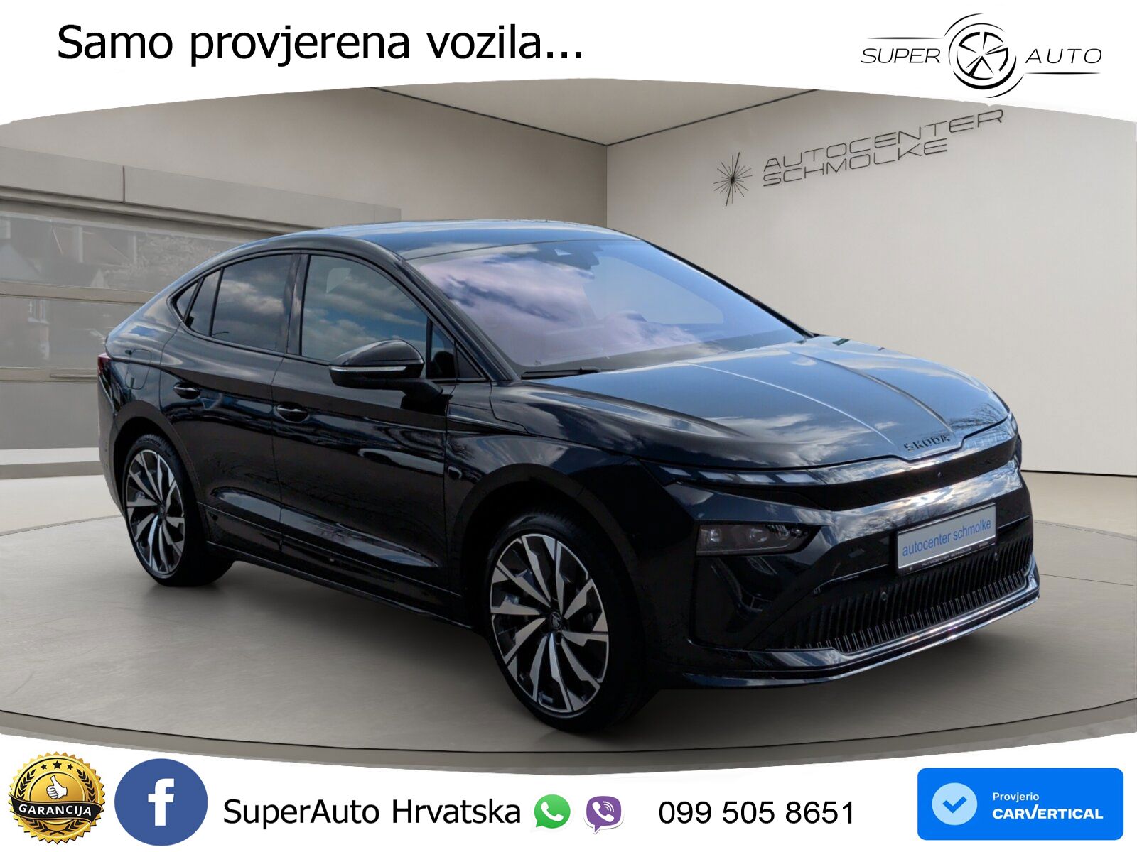 Škoda Enyaq Coupe iV 85 82 kWh (286 KS) SportLine LED+GR SJED+ACC