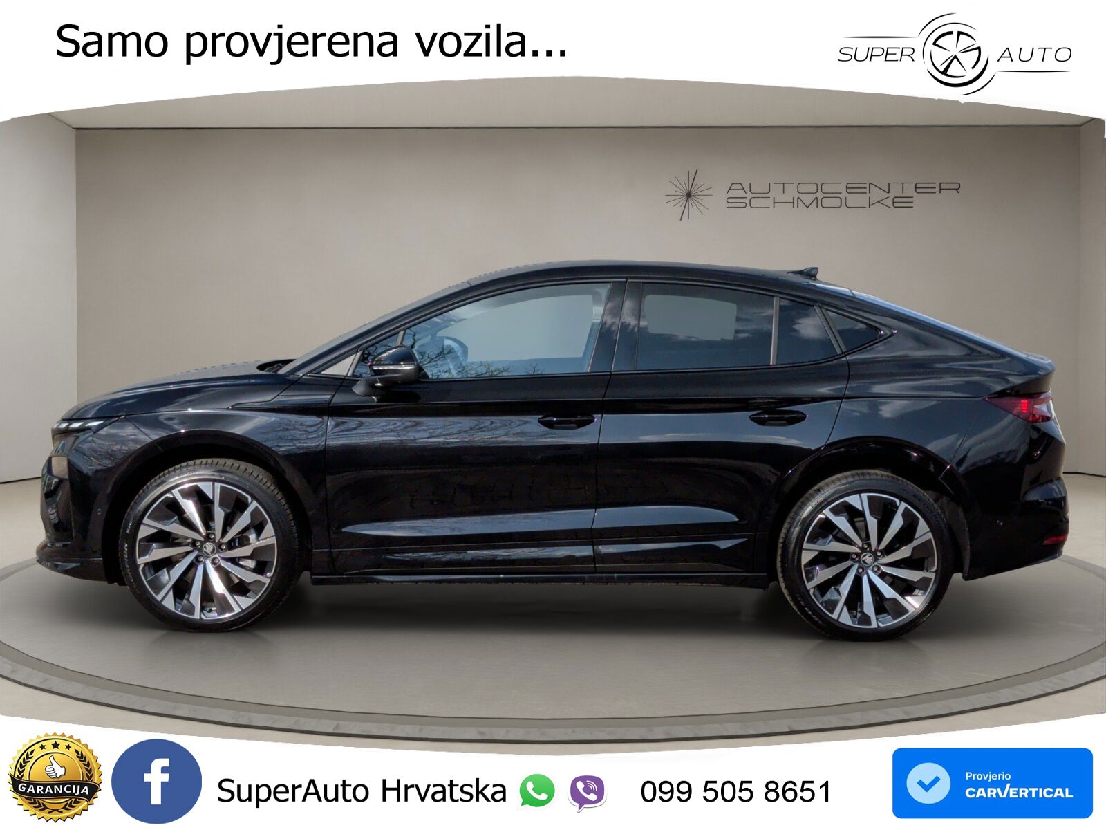 Škoda Enyaq Coupe iV 85 82 kWh (286 KS) SportLine LED+GR SJED+ACC