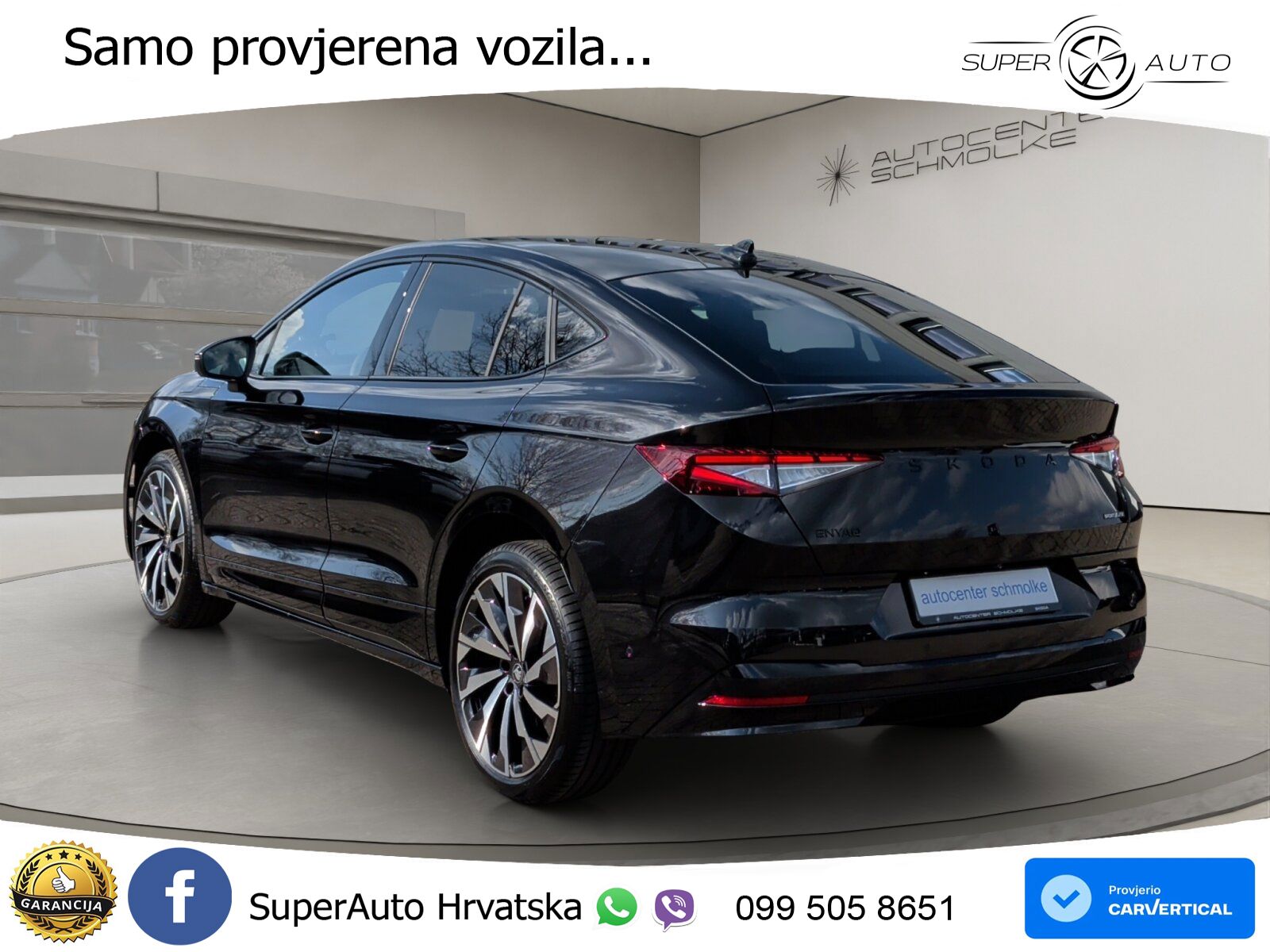 Škoda Enyaq Coupe iV 85 82 kWh (286 KS) SportLine LED+GR SJED+ACC