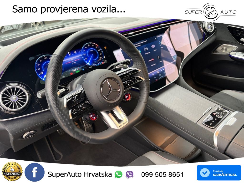 Mercedes EQE AMG 53 100 kWh (625 KS) 4MATIC+ ACC+HEAD+GR SJED+360+PANO