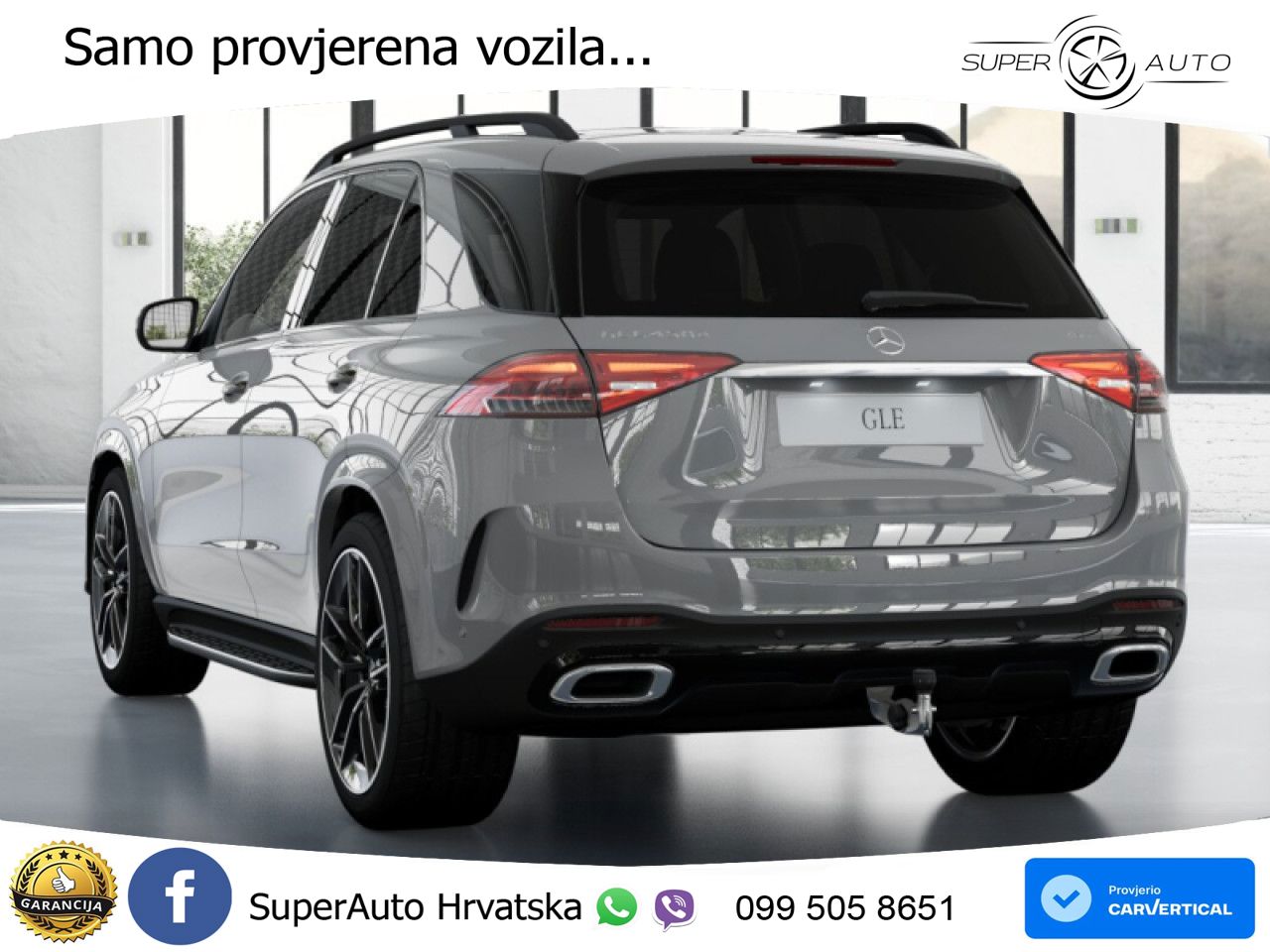 Mercedes GLE 450d (367 KS) EQ Boost 4MATIC 9G-TRONIC AMG LED+GR SJED+ACC