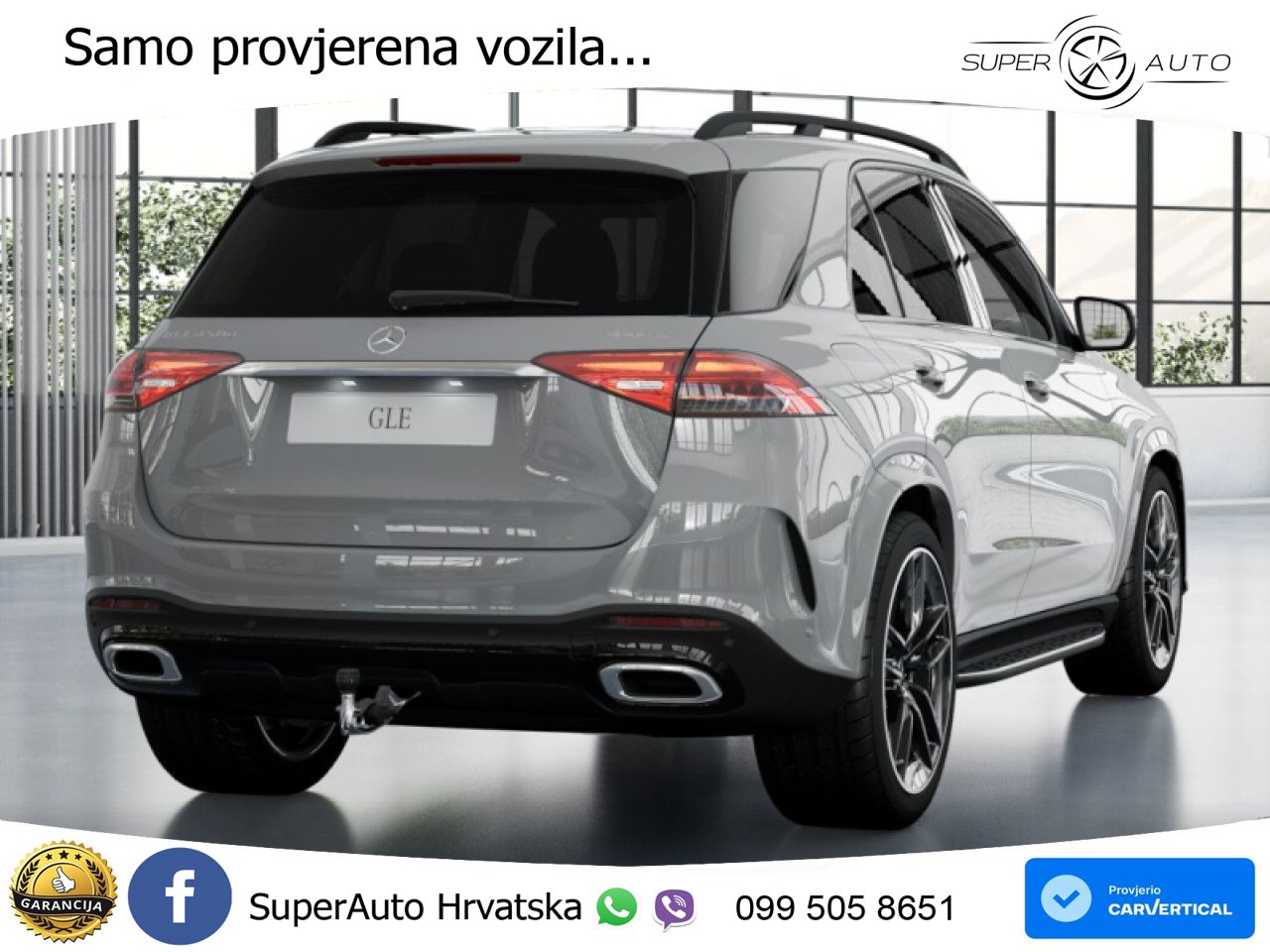 Mercedes GLE 450d (367 KS) EQ Boost 4MATIC 9G-TRONIC AMG LED+GR SJED+ACC