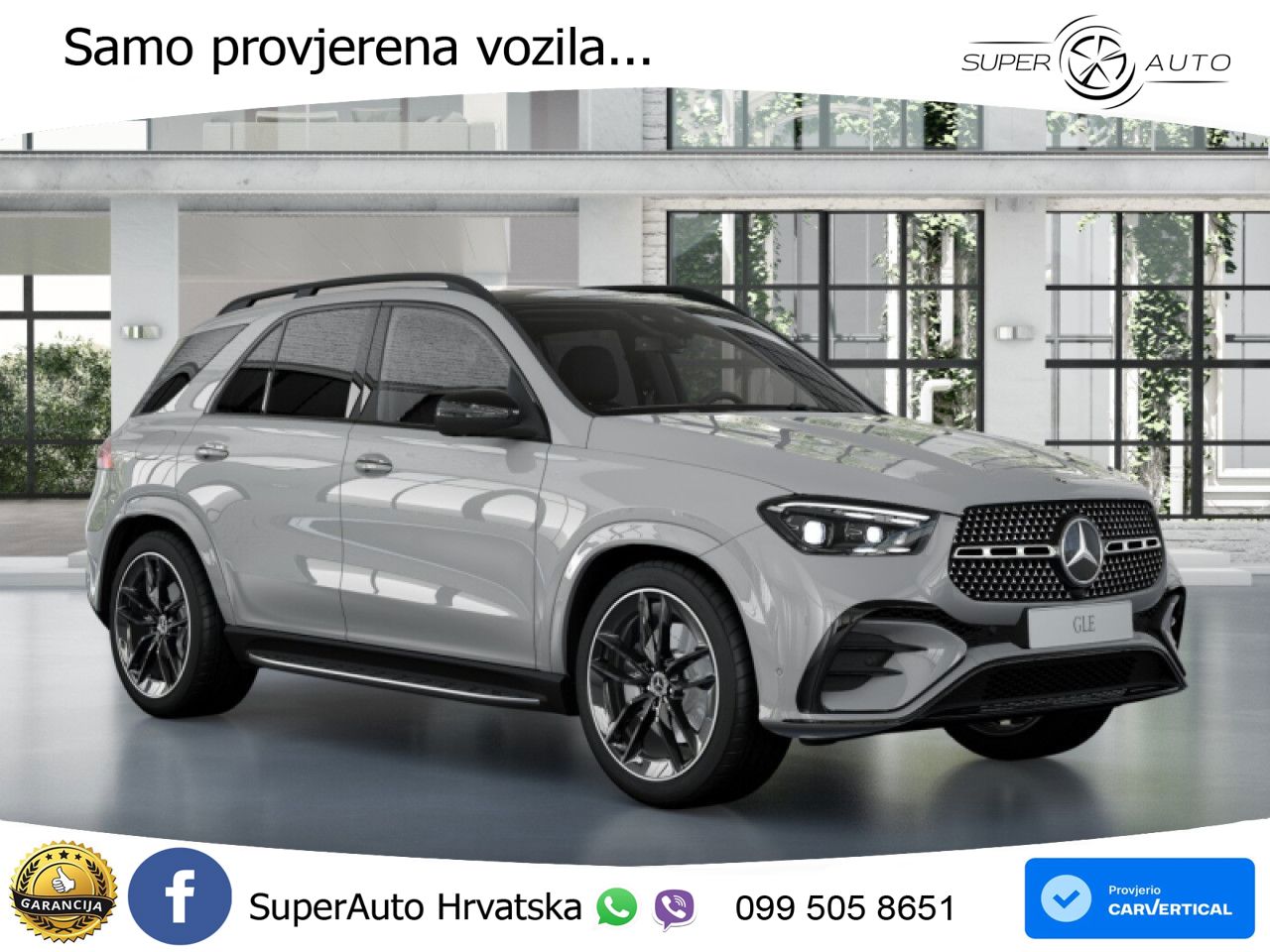 Mercedes GLE 450d (367 KS) EQ Boost 4MATIC 9G-TRONIC AMG LED+GR SJED+ACC
