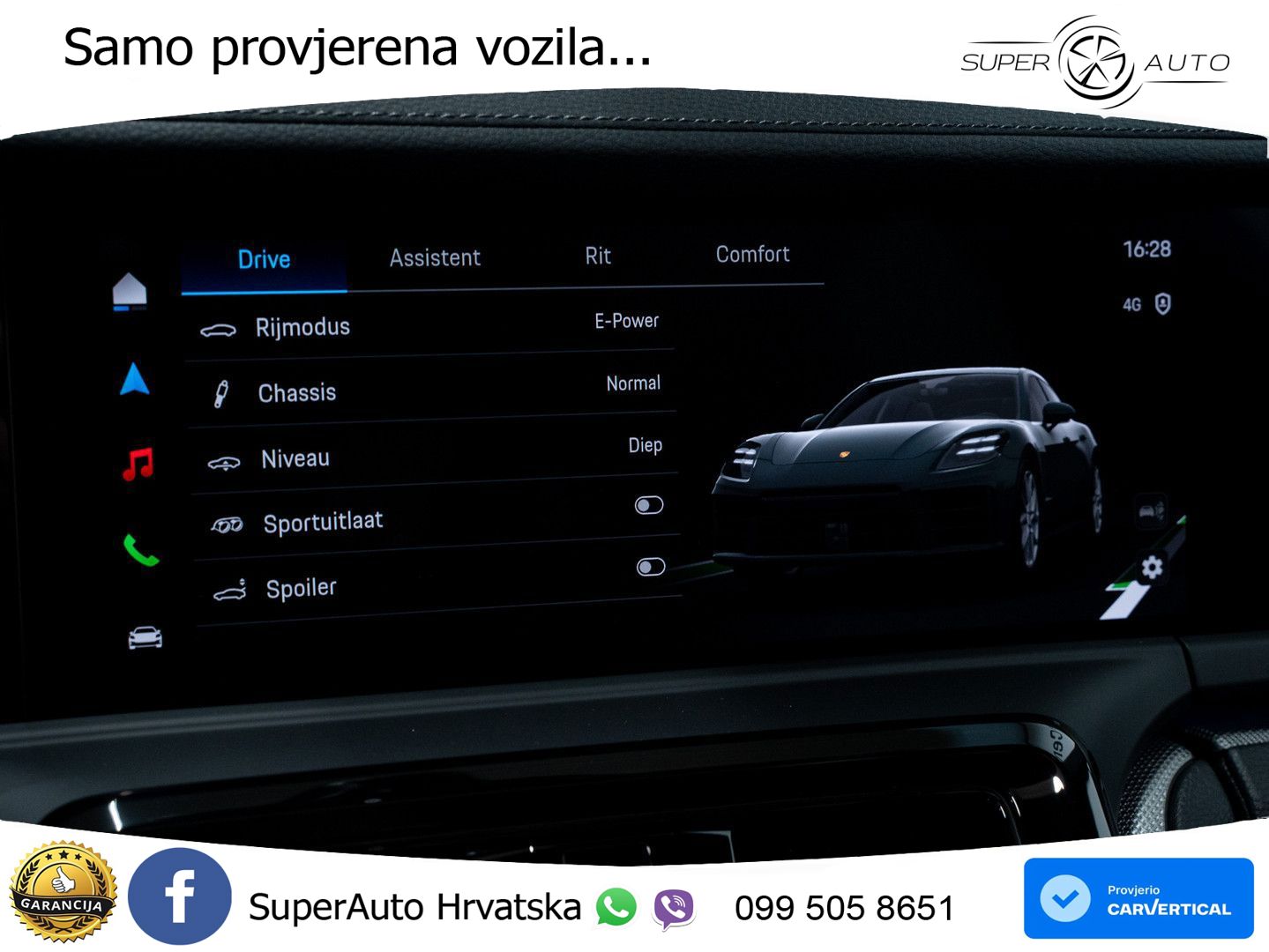 Porsche Panamera 4 2.9 V6 (470 KS) E-Hybrid PDK ZRAČNI+ACC+GR SJED+KAM+PANO