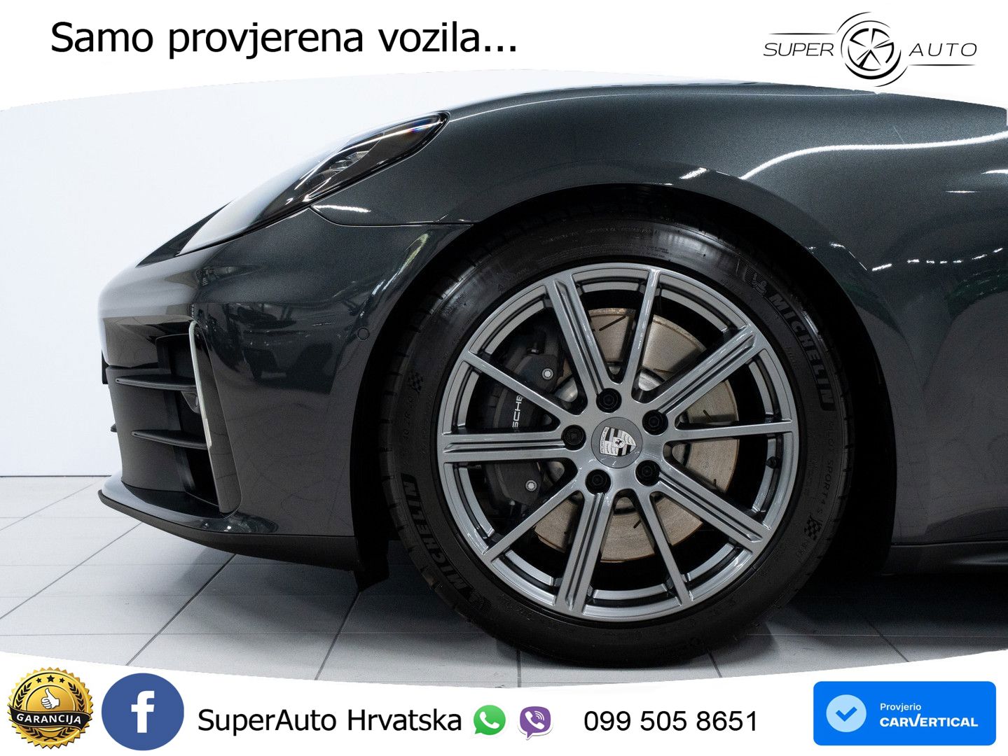 Porsche Panamera 4 2.9 V6 (470 KS) E-Hybrid PDK ZRAČNI+ACC+GR SJED+KAM+PANO
