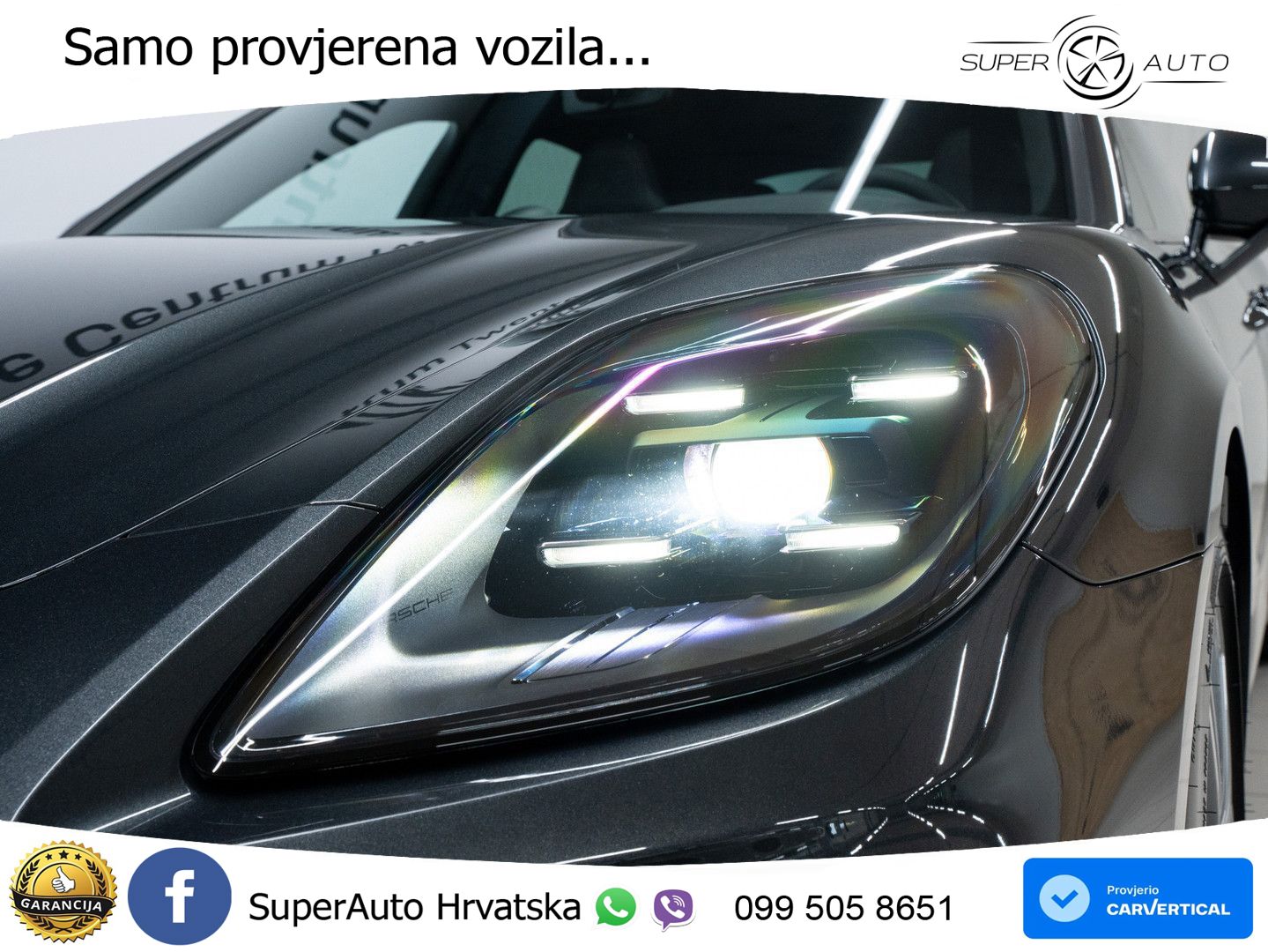 Porsche Panamera 4 2.9 V6 (470 KS) E-Hybrid PDK ZRAČNI+ACC+GR SJED+KAM+PANO