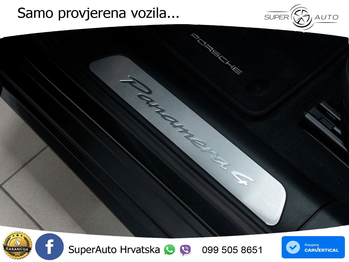 Porsche Panamera 4 2.9 V6 (470 KS) E-Hybrid PDK ZRAČNI+ACC+GR SJED+KAM+PANO
