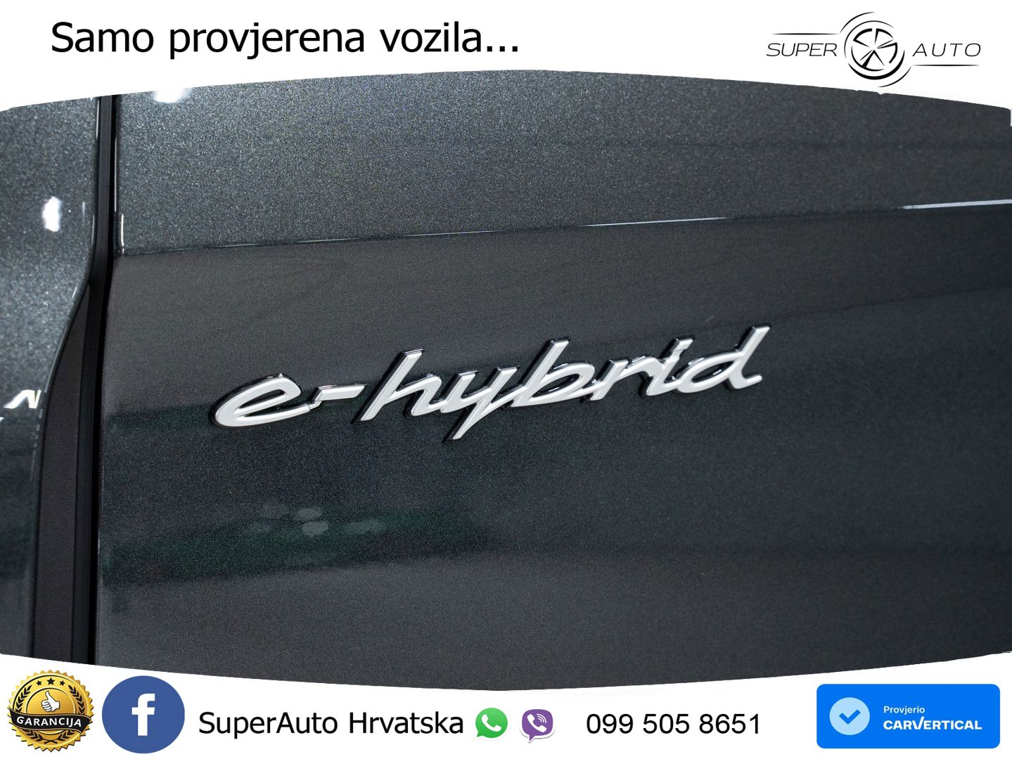 Porsche Panamera 4 2.9 V6 (470 KS) E-Hybrid PDK ZRAČNI+ACC+GR SJED+KAM+PANO