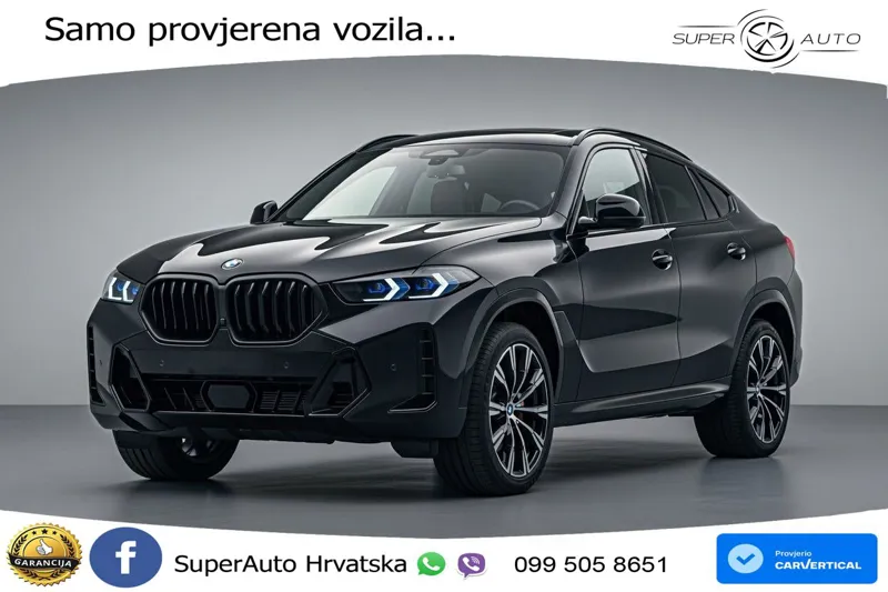 BMW X6 30d (298 KS) xDrive Steptronic M Sport LED+GR SJED+ACC