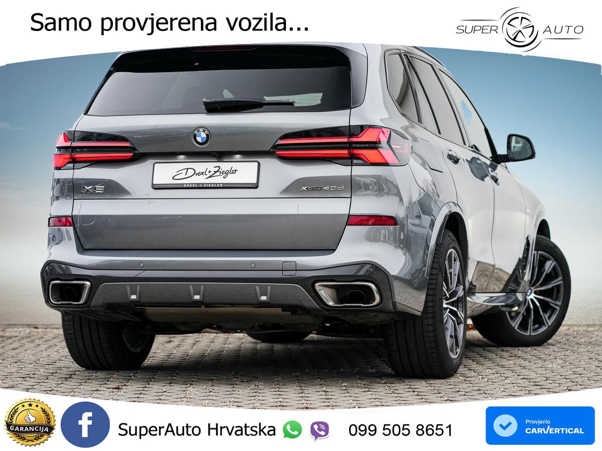 BMW X5 40d (352 KS) xDrive Steptronic M Sport ACC+HEAD+4xGR SJED+360+PANO