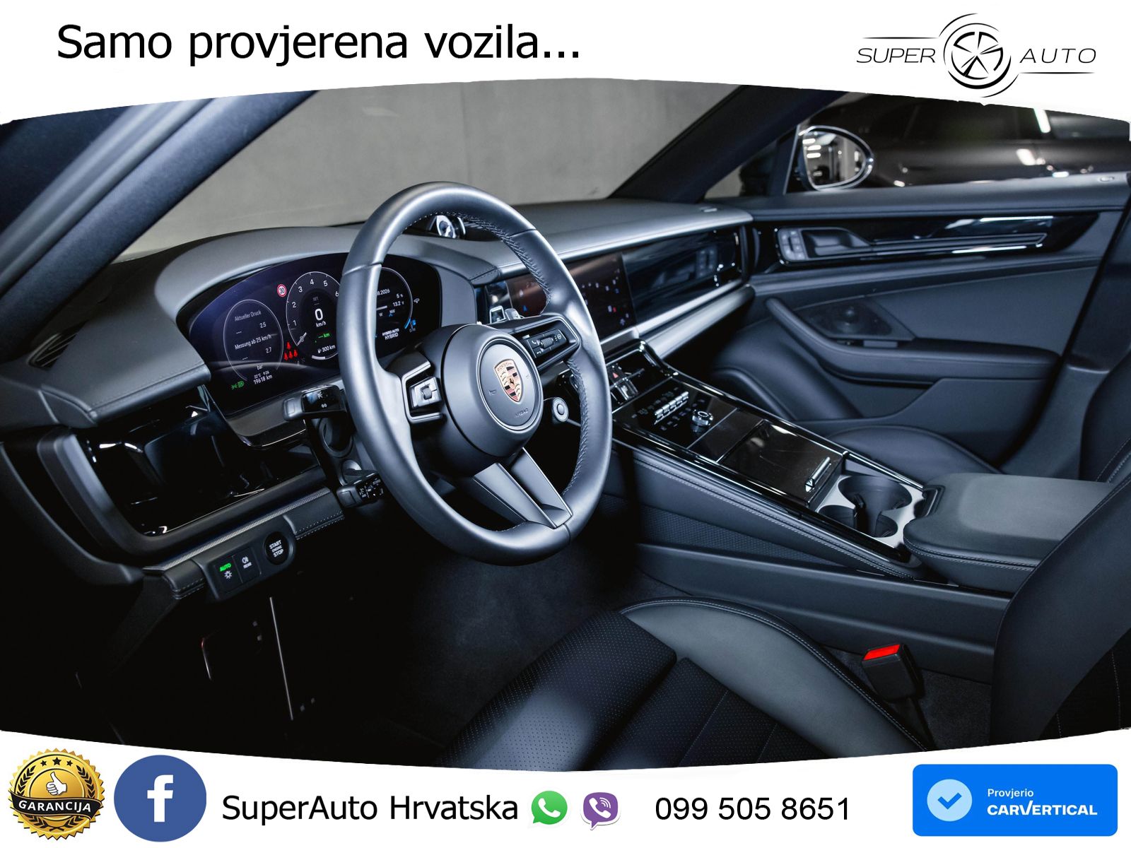 Porsche Panamera 4 2.9 V6 (470 KS) E-Hybrid PDK ACC+HEAD+4xGR SJED+360+PANO