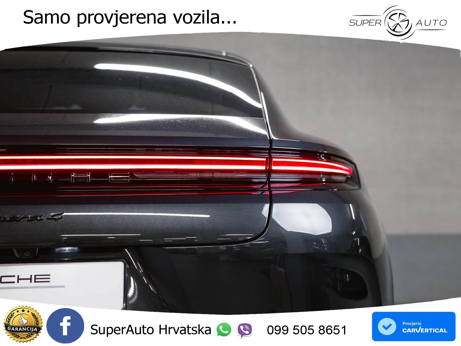 Porsche Panamera 4 2.9 V6 (470 KS) E-Hybrid PDK ACC+HEAD+4xGR SJED+360+PANO
