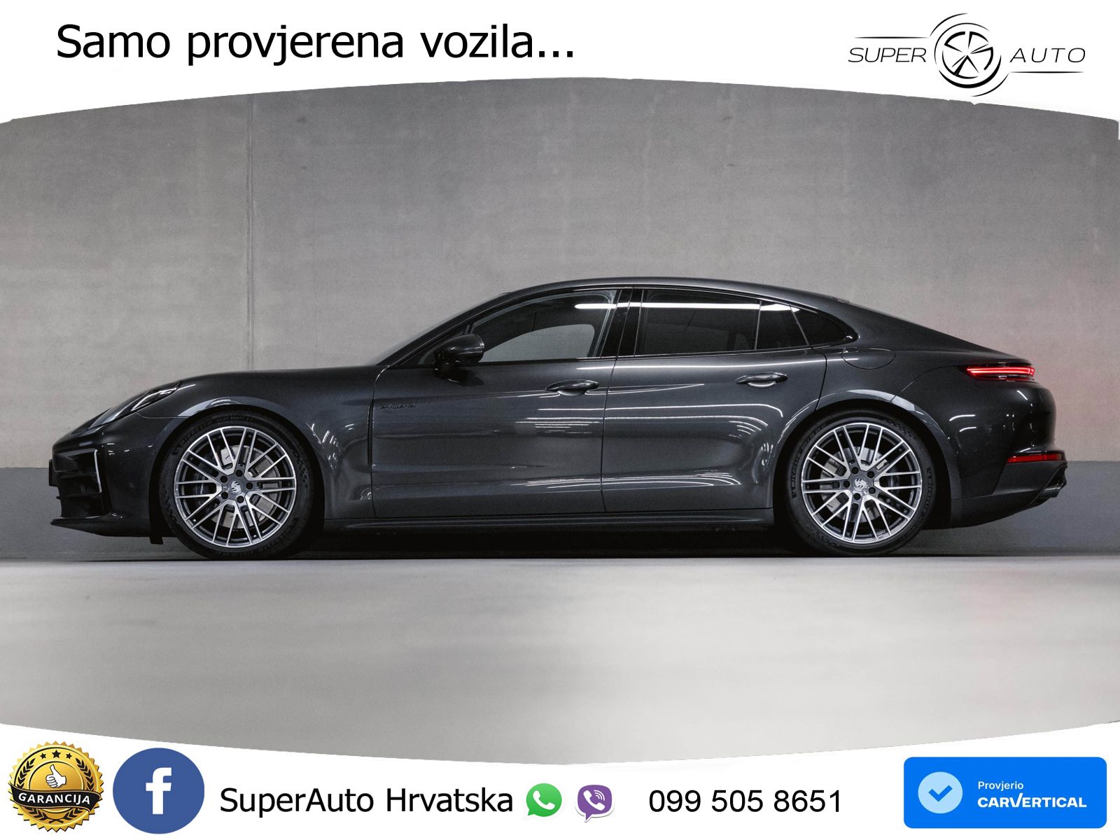 Porsche Panamera 4 2.9 V6 (470 KS) E-Hybrid PDK ACC+HEAD+4xGR SJED+360+PANO