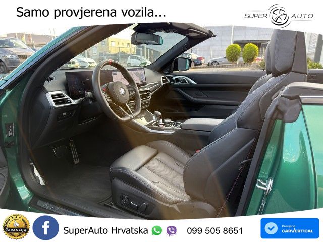 BMW M4 Convertible Competition 3.0 (530 KS) xDrive Steptronic LED+GR SJED+ACC