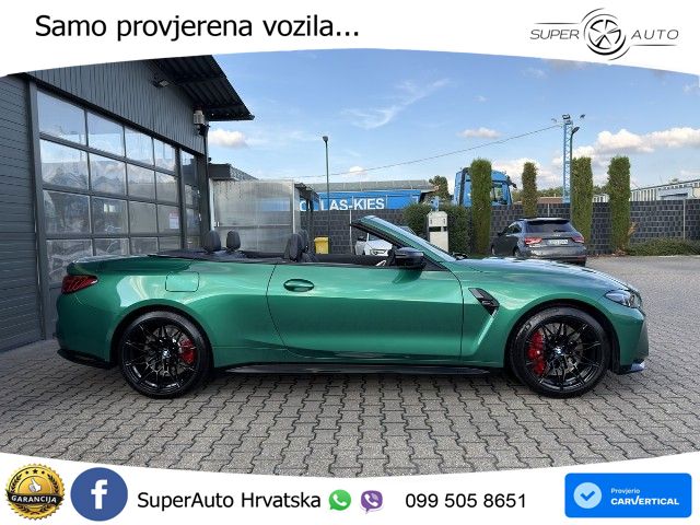 BMW M4 Convertible Competition 3.0 (530 KS) xDrive Steptronic LED+GR SJED+ACC