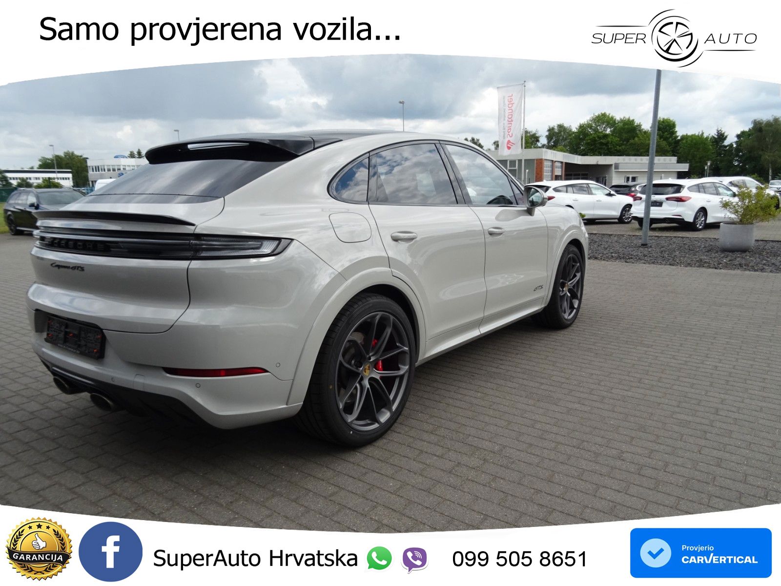 Porsche Cayenne Coupe GTS 4.0 V8 (500 KS) Tiptronic S LED+GR SJED+ACC