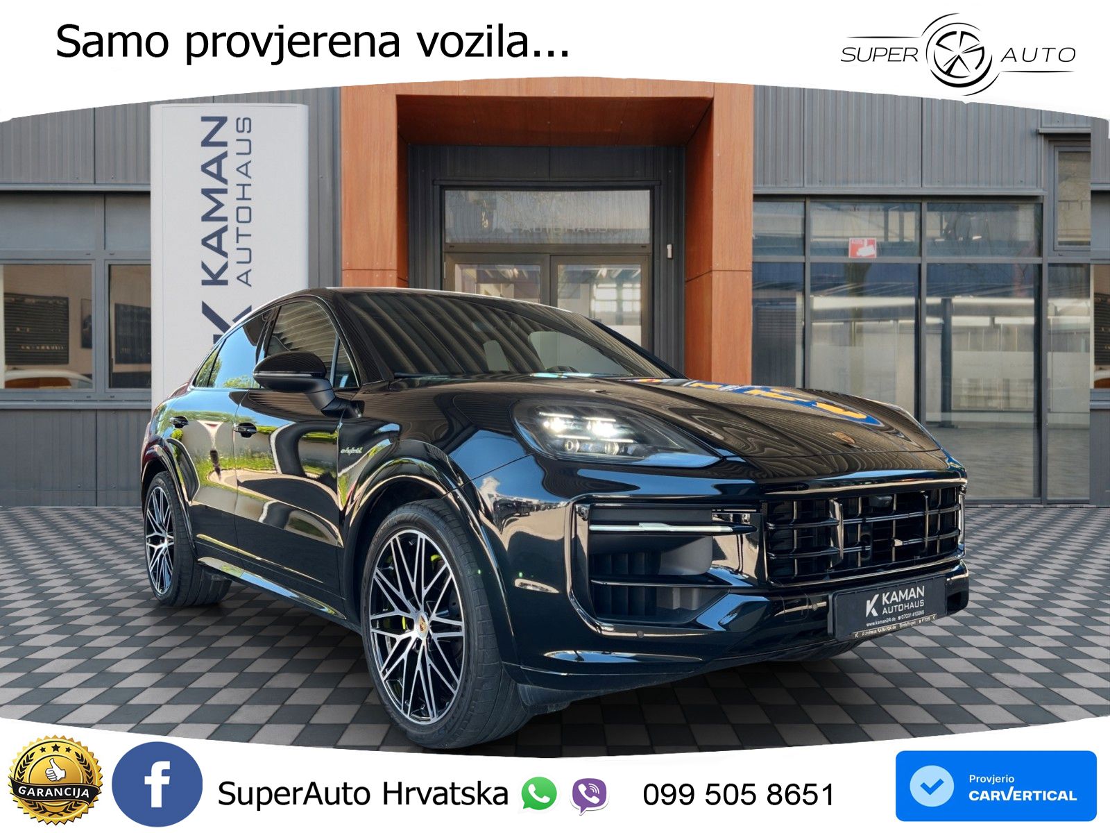 Porsche Cayenne Coupe 3.0 V6 (470 KS) E-Hybrid Tiptronic S
