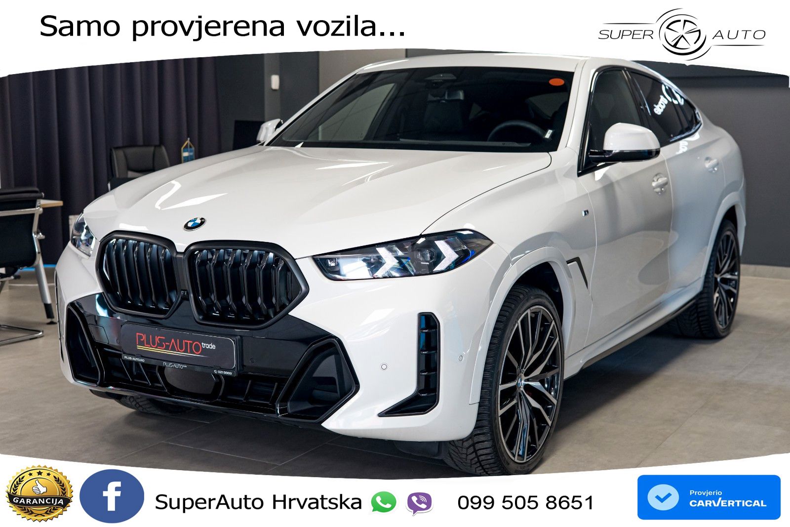 BMW X6 30d (298 KS) xDrive Steptronic M Sport LED+GR SJED+ACC