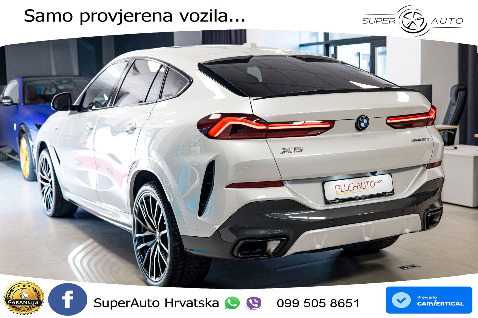 BMW X6 30d (298 KS) xDrive Steptronic M Sport LED+GR SJED+ACC