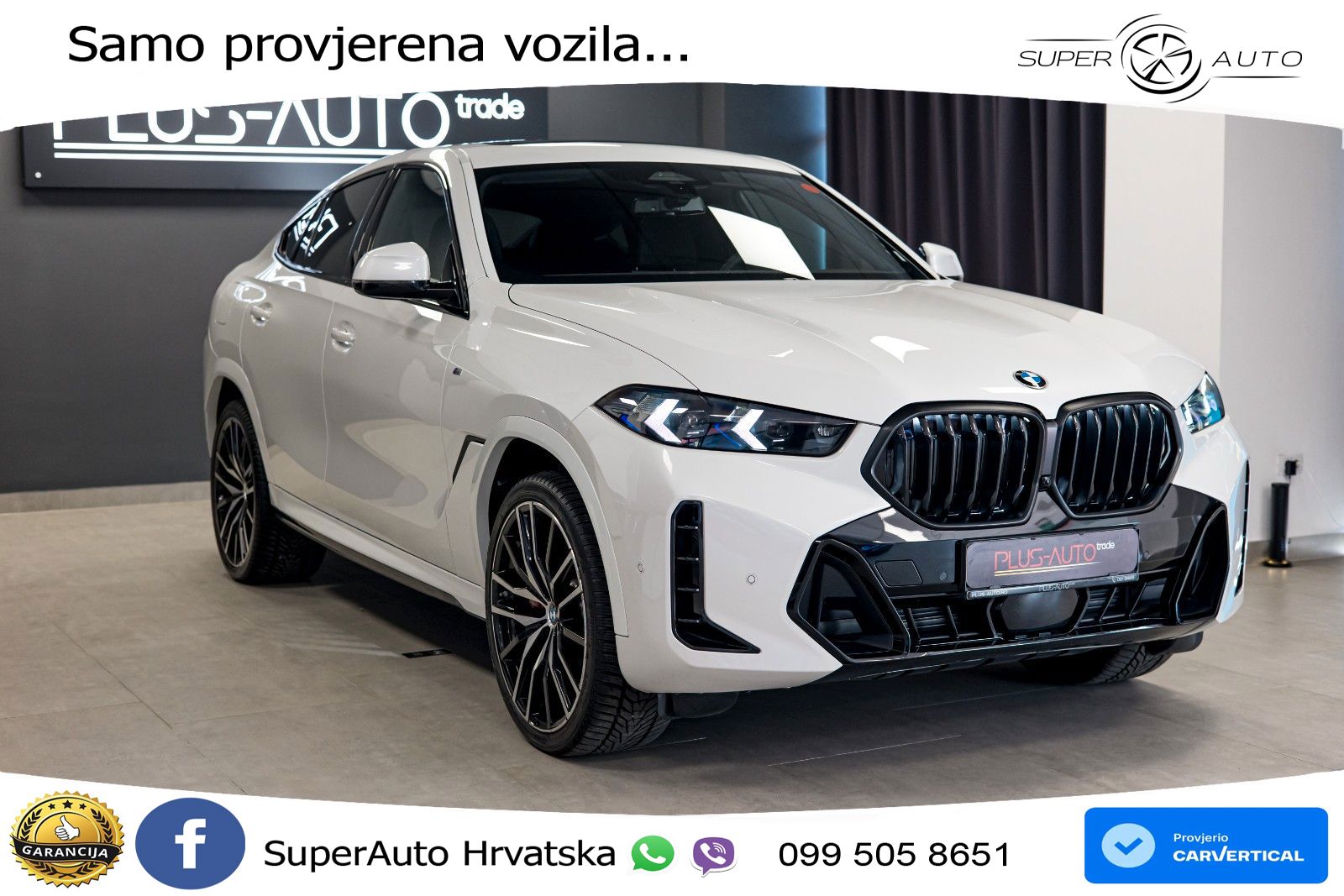 BMW X6 30d (298 KS) xDrive Steptronic M Sport LED+GR SJED+ACC