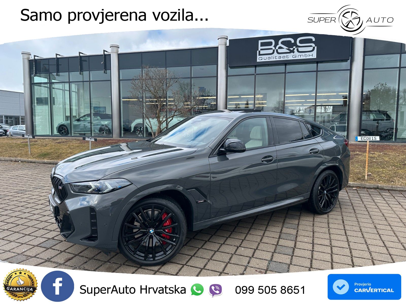 BMW X6 M60i V8 (530 KS) xDrive Steptronic LED+GR SJED+ACC