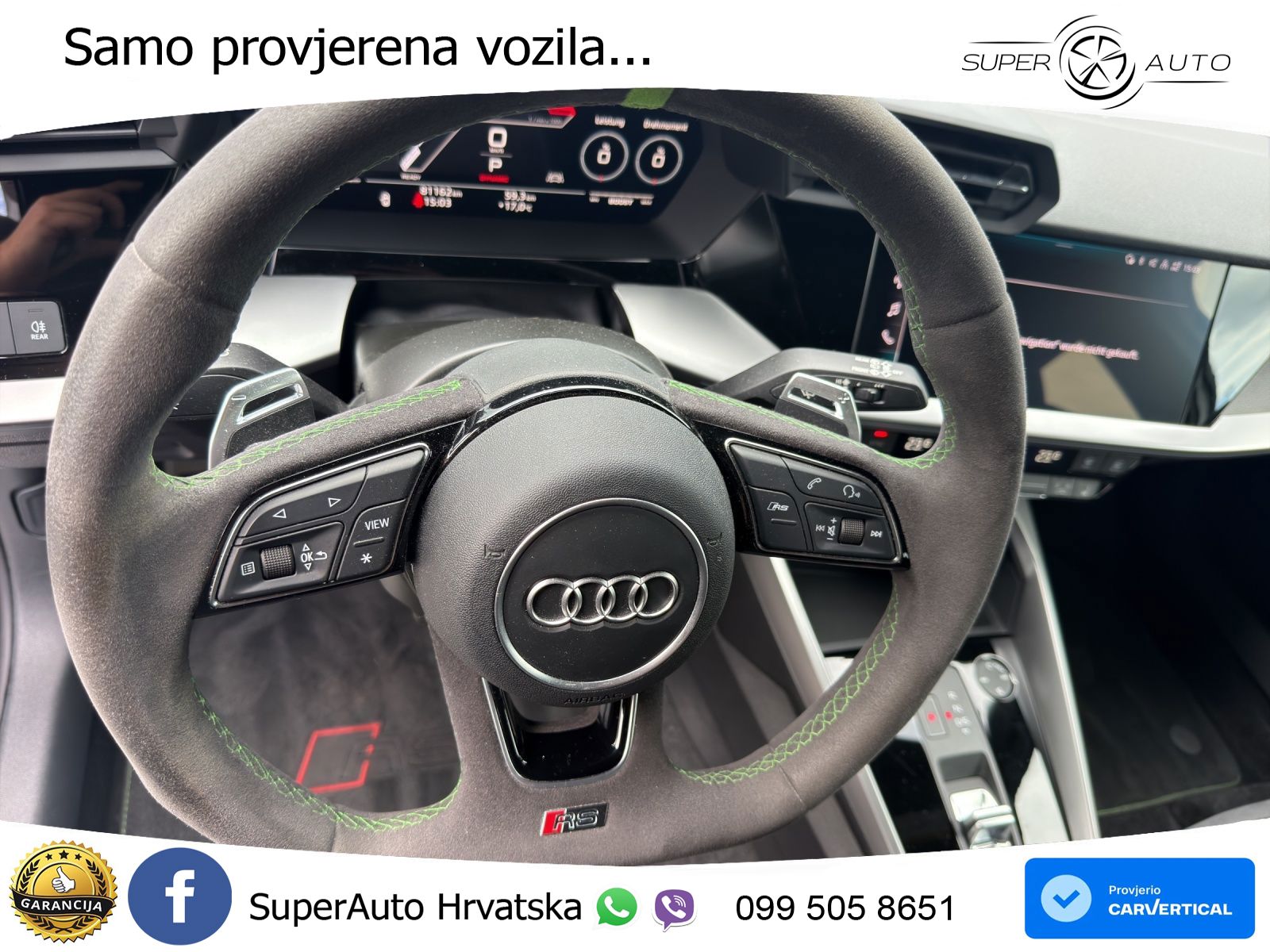 Audi RS3 Sportback 2.5 TFSI (400 KS) quattro S tronic