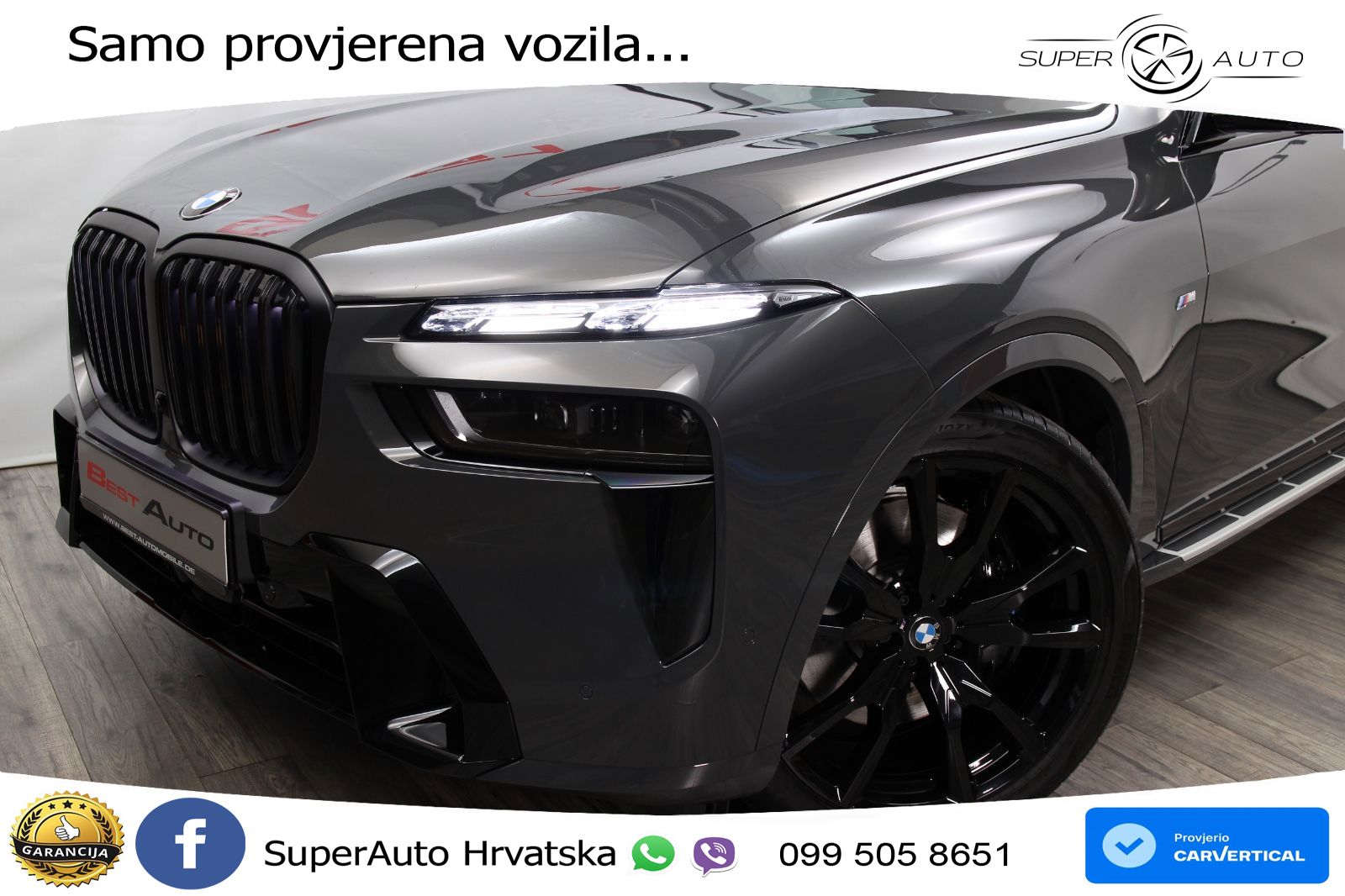 BMW X7 40d (352 KS) xDrive Steptronic M Sport LED+GR SJED+ACC