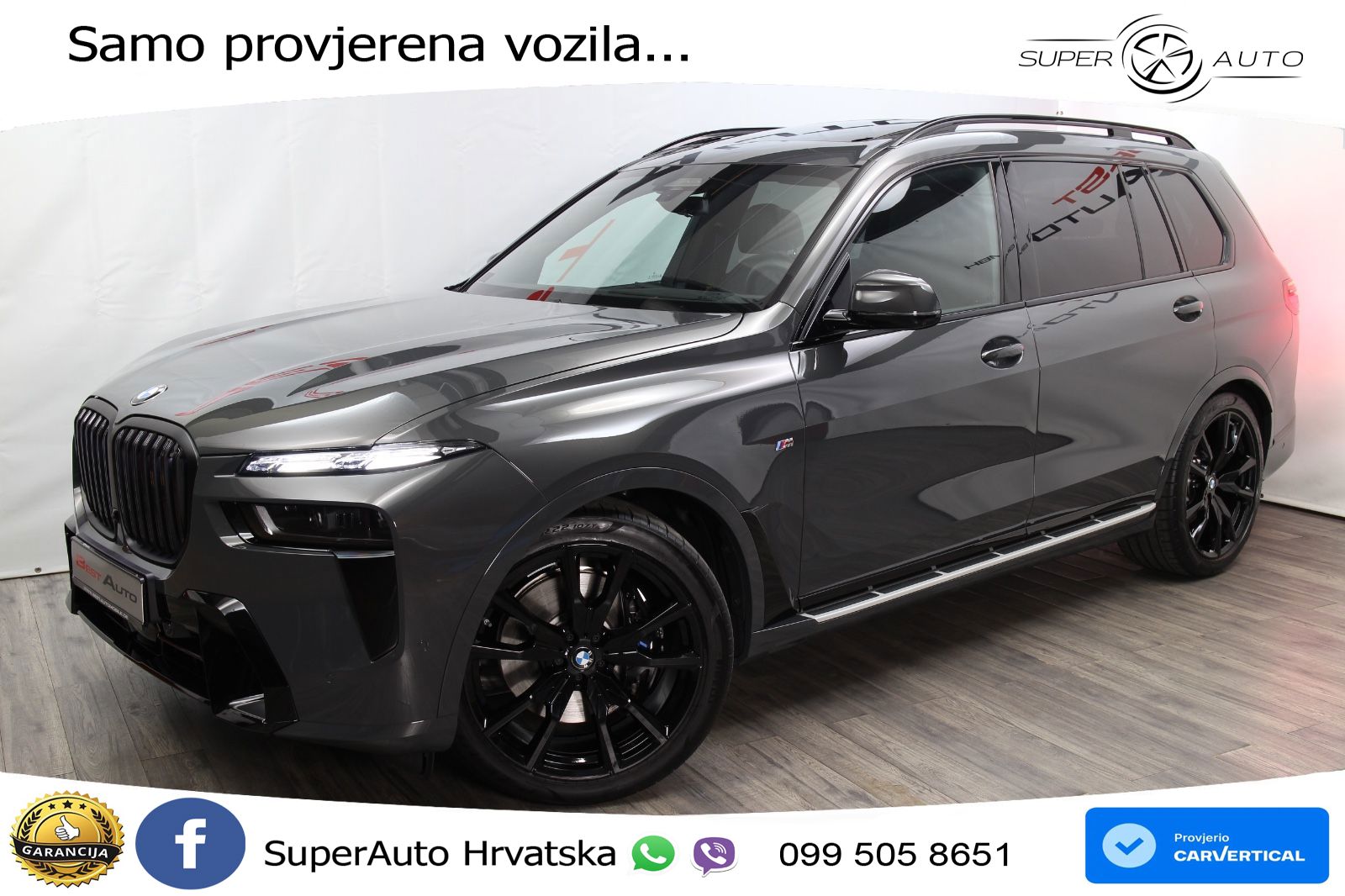 BMW X7 40d (352 KS) xDrive Steptronic M Sport LED+GR SJED+ACC