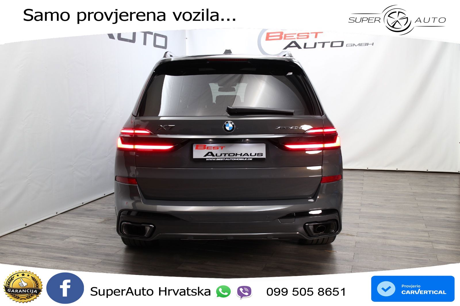 BMW X7 40d (352 KS) xDrive Steptronic M Sport LED+GR SJED+ACC