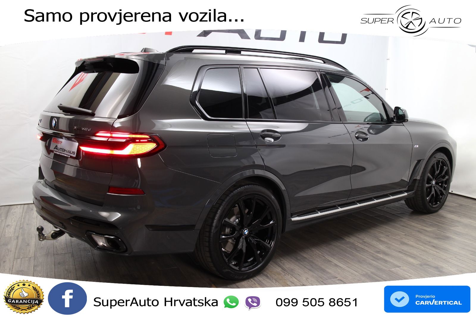 BMW X7 40d (352 KS) xDrive Steptronic M Sport LED+GR SJED+ACC