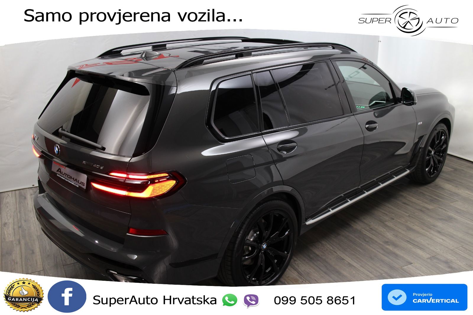 BMW X7 40d (352 KS) xDrive Steptronic M Sport LED+GR SJED+ACC