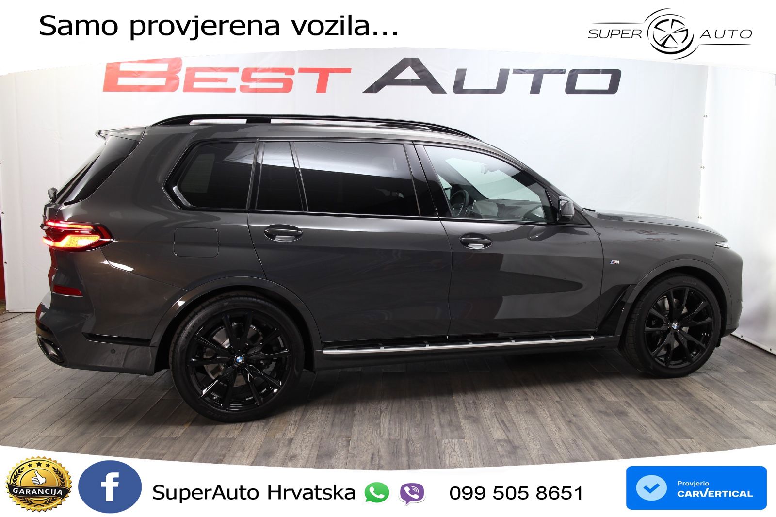 BMW X7 40d (352 KS) xDrive Steptronic M Sport LED+GR SJED+ACC