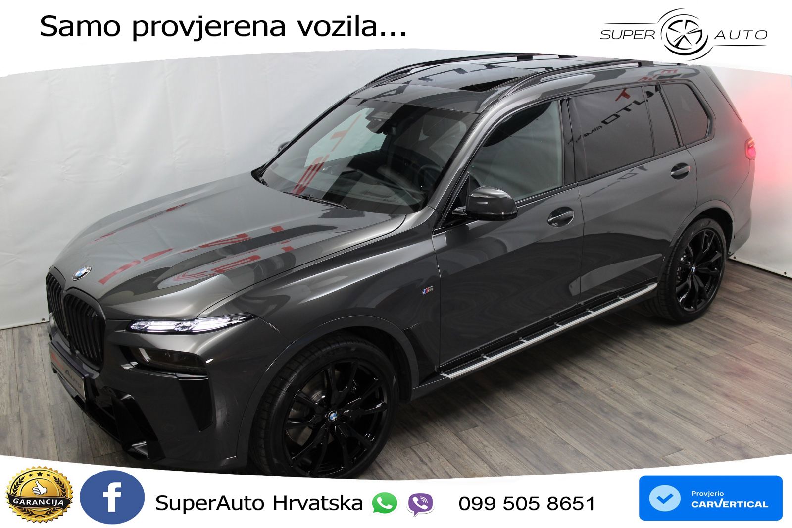 BMW X7 40d (352 KS) xDrive Steptronic M Sport LED+GR SJED+ACC