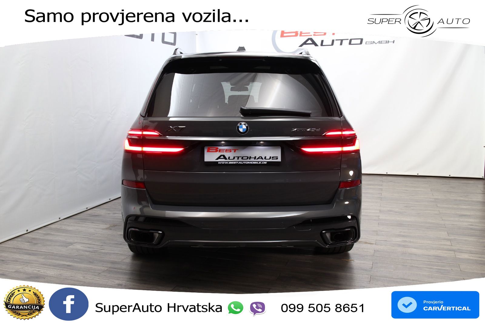 BMW X7 40d (352 KS) xDrive Steptronic M Sport LED+GR SJED+ACC