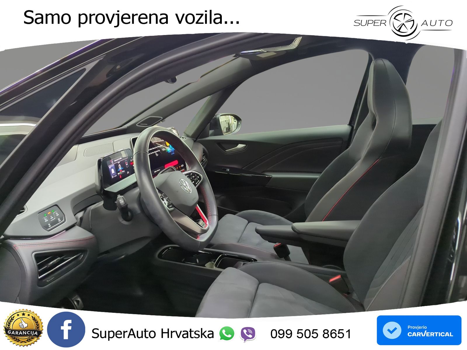 Volkswagen ID.3 GTX Performance 84 kWh (326 KS) LED+GR SJED+ACC