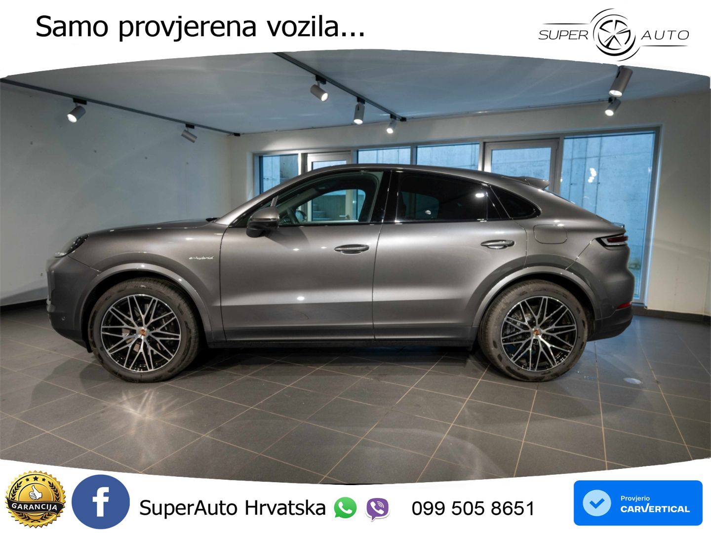 Porsche Cayenne Coupe 3.0 V6 (470 KS) E-Hybrid Tiptronic S