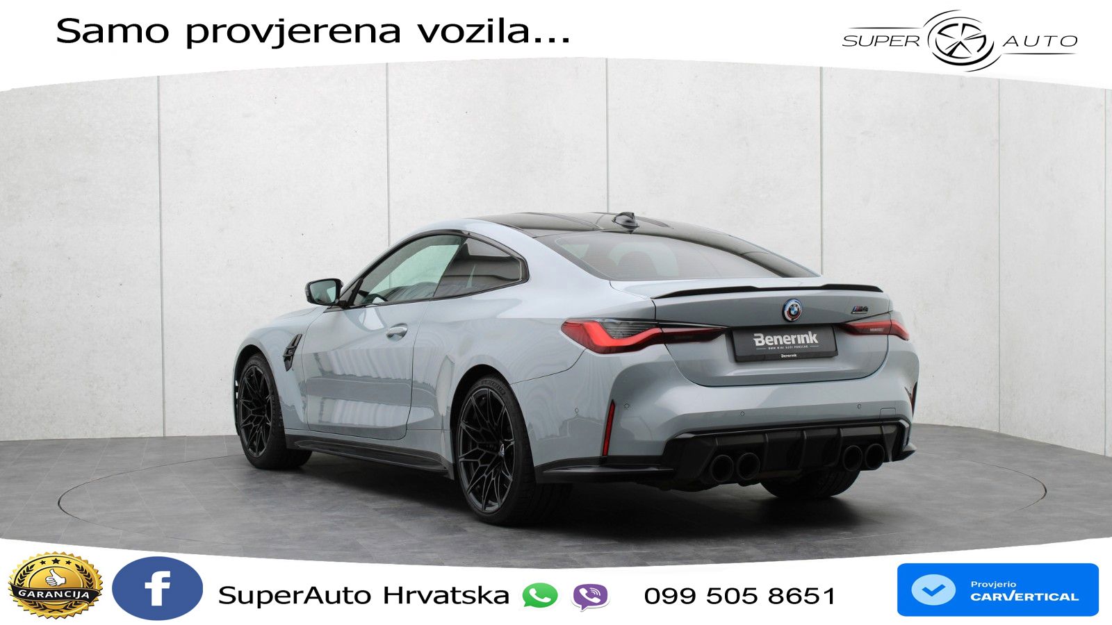 BMW M4 Competition 3.0 (510 KS) xDrive Steptronic