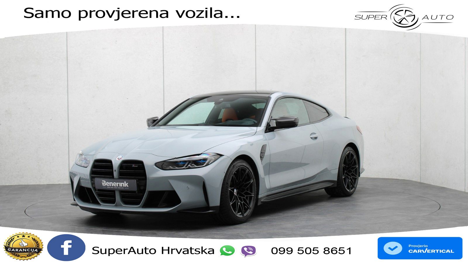 BMW M4 Competition 3.0 (510 KS) xDrive Steptronic