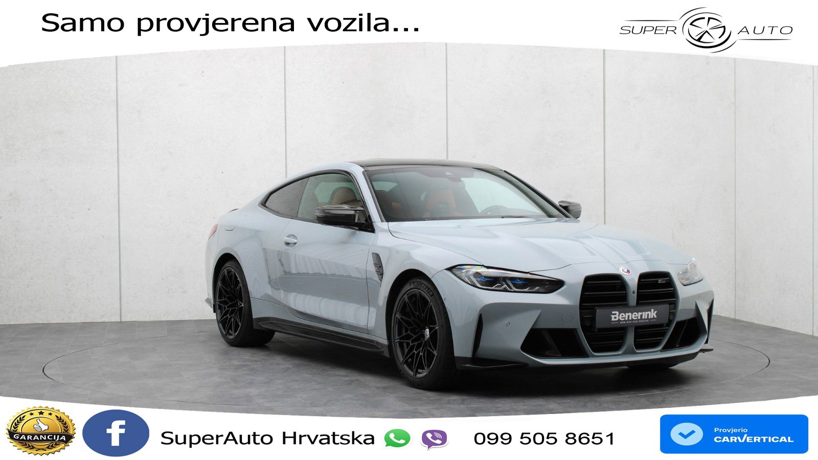 BMW M4 Competition 3.0 (510 KS) xDrive Steptronic